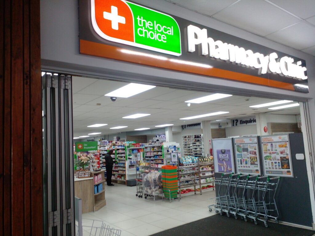 The Local Choice Leach Pharmacy, Port Alfred, Eastern Cape, South Africa