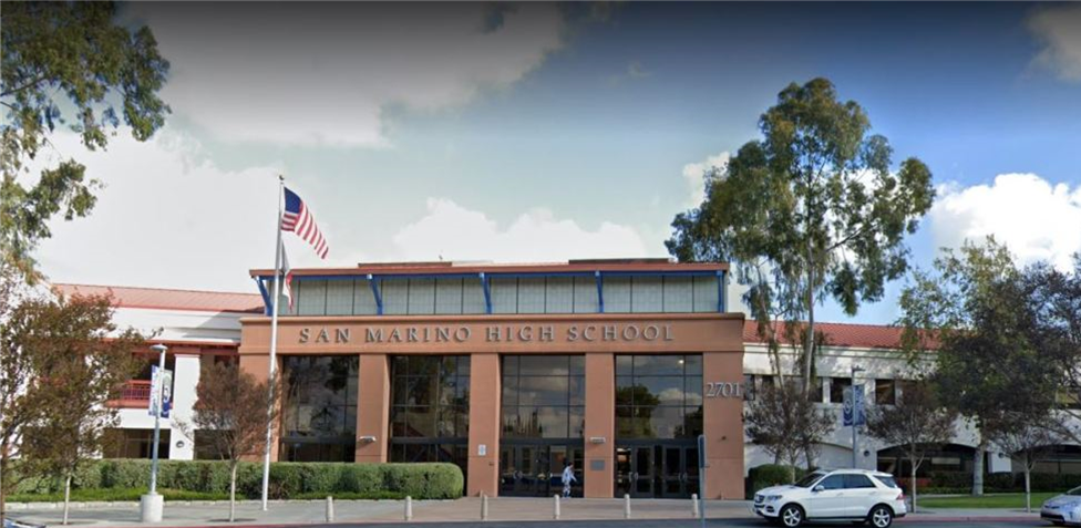 San Marino High School, South Pasadena, California, USA