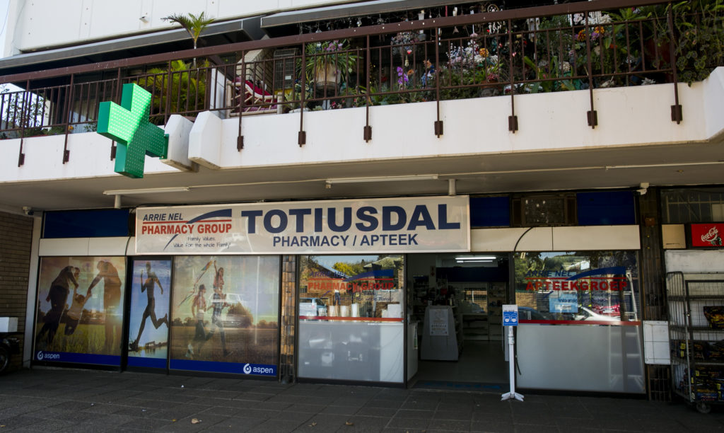 Arrie Nel Totiusdal Pharmacy, Waverley, Pretoria, Gauteng, South Africa
