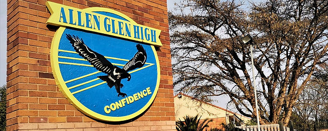 Allen Glen High School, Allen's Nek, Roodepoort, Gauteng, South Africa.