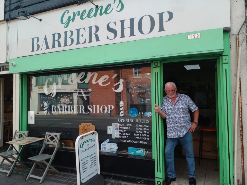 Greene's Barber Shop, Rathmines, Dublin 6, Co/ Dublin, Leinter, Ireland
