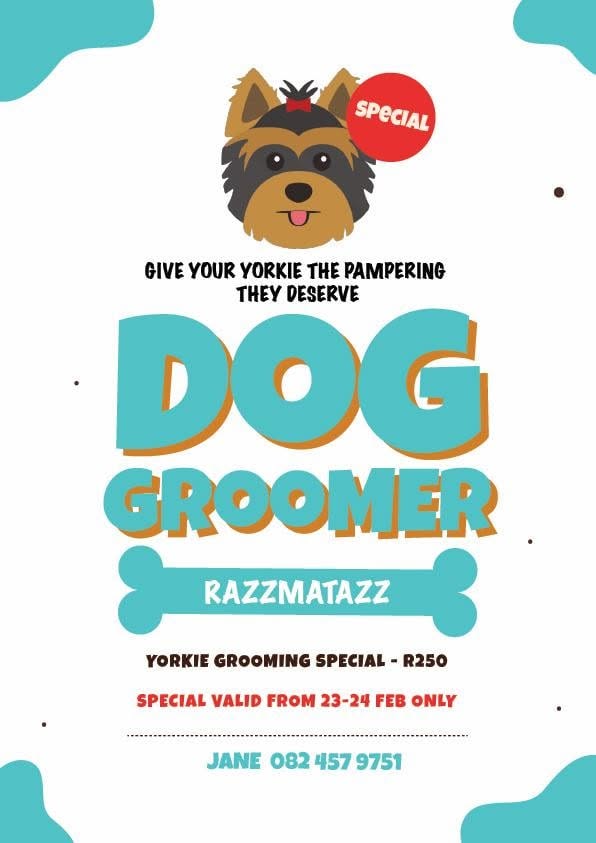 Razzmatazz Parlour, Dog Grooming, Midrand, Gauteng, South Africa