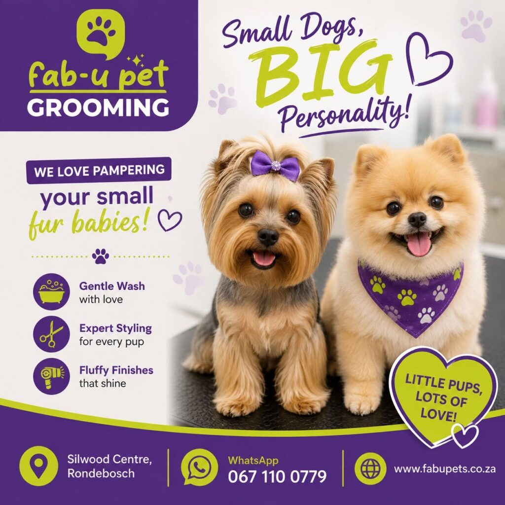 Fab U Pets, Dog Grooming, Rondebosch, Cape Town, Western Cape, South Africa