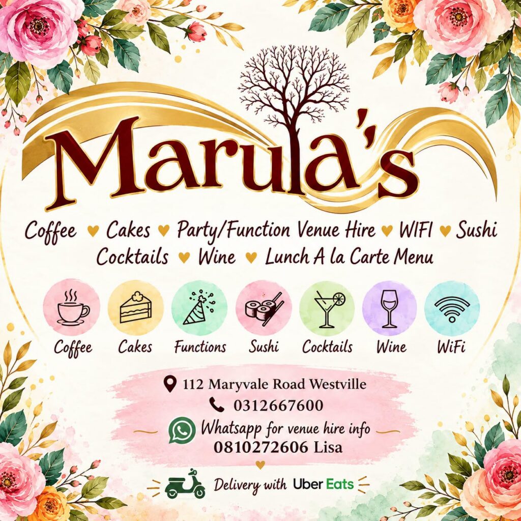 Marula's Coffee Shop, Kwa-Zulu Natal, Westville, South Africa
